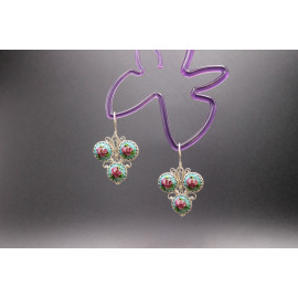 Серьги Ягодки